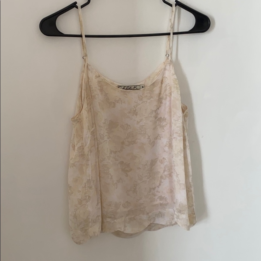 Floral tank top